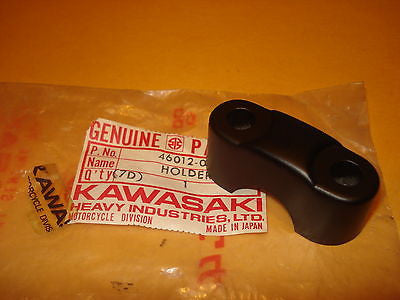 Kawasaki H1 H2 F6 F7 F8 F9 F11 F12 G3 G4 G5 KH500 handlebar holder clamp OEM