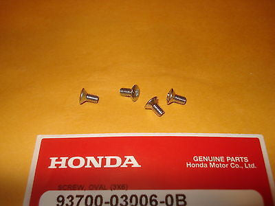 Honda CL70 CL100 CB175 CL175 SL100 SL175 SL350 CB350 CB360 emblem screw set OEM