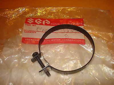 Suzuki TC125 TS125 TS185 TS250 TS400 GS750 GS1000 air cleaner band clamp OEM