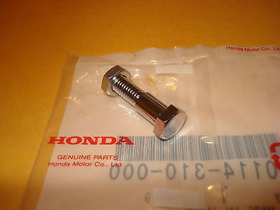 Honda CB350 CB360 CB400F CB450 CB500 CB550 CB750 lever pivot bolt and nut  OEM