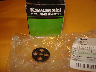 Kawasaki EN450 EN500 KZ305 KZ440 KZ550 KZ650 KZ750 KL650 petcock gasket seal OEM