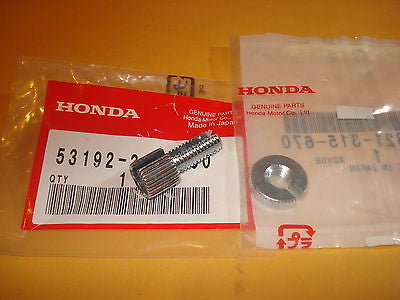 Honda SL350 XL250 XL250S XL350 XL500 XL500S cable adjusting bolt OEM