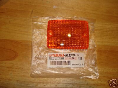 Yamaha XS400 XJ550 XJ750 XV920 CV50 CV80 turn signal lens OEM