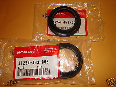Honda XL600R CX650C CB650SC CB900F CB1100 CB1100F GL1100  fork dust seals OEM