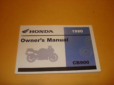 Honda  CB900 CB900C CB 900 Owners Manual 1980