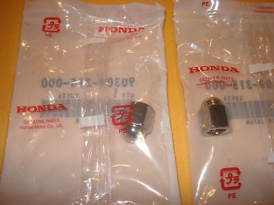Honda CB175 CL175 CB200T CL360 CB360 CJ360 CM400 CM450 CB500  shock nuts OEM