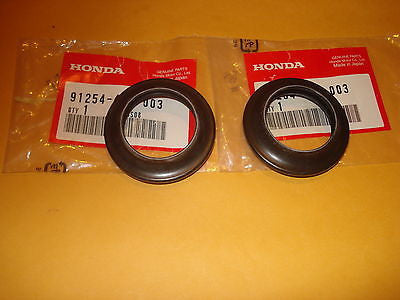 Honda CR125 XR200R XL250R VTR250 GB500 GL500 CBX CBX1000 fork dust seals OEM