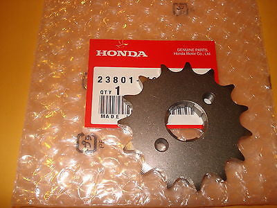 Honda CB125S TL125 XL125 SL125 NX125 CT125 CM185T CM200T sprocket 15T assembly